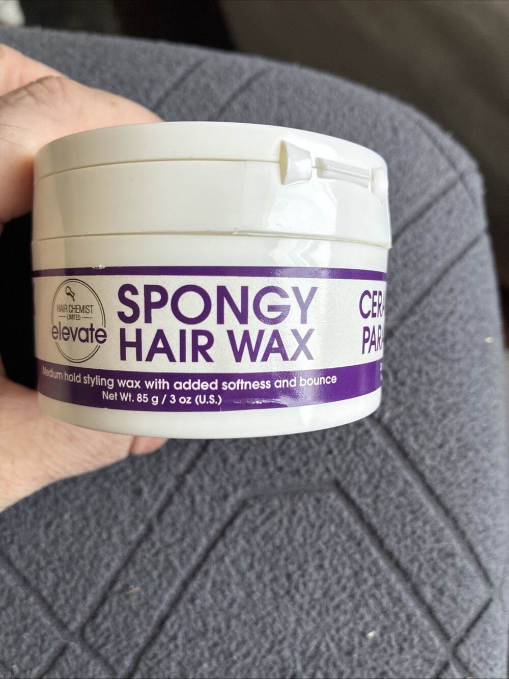 Hair Chemist Elevate Spongy Hair Wax Medium Hold, Adds Softness & Bounce Pomade